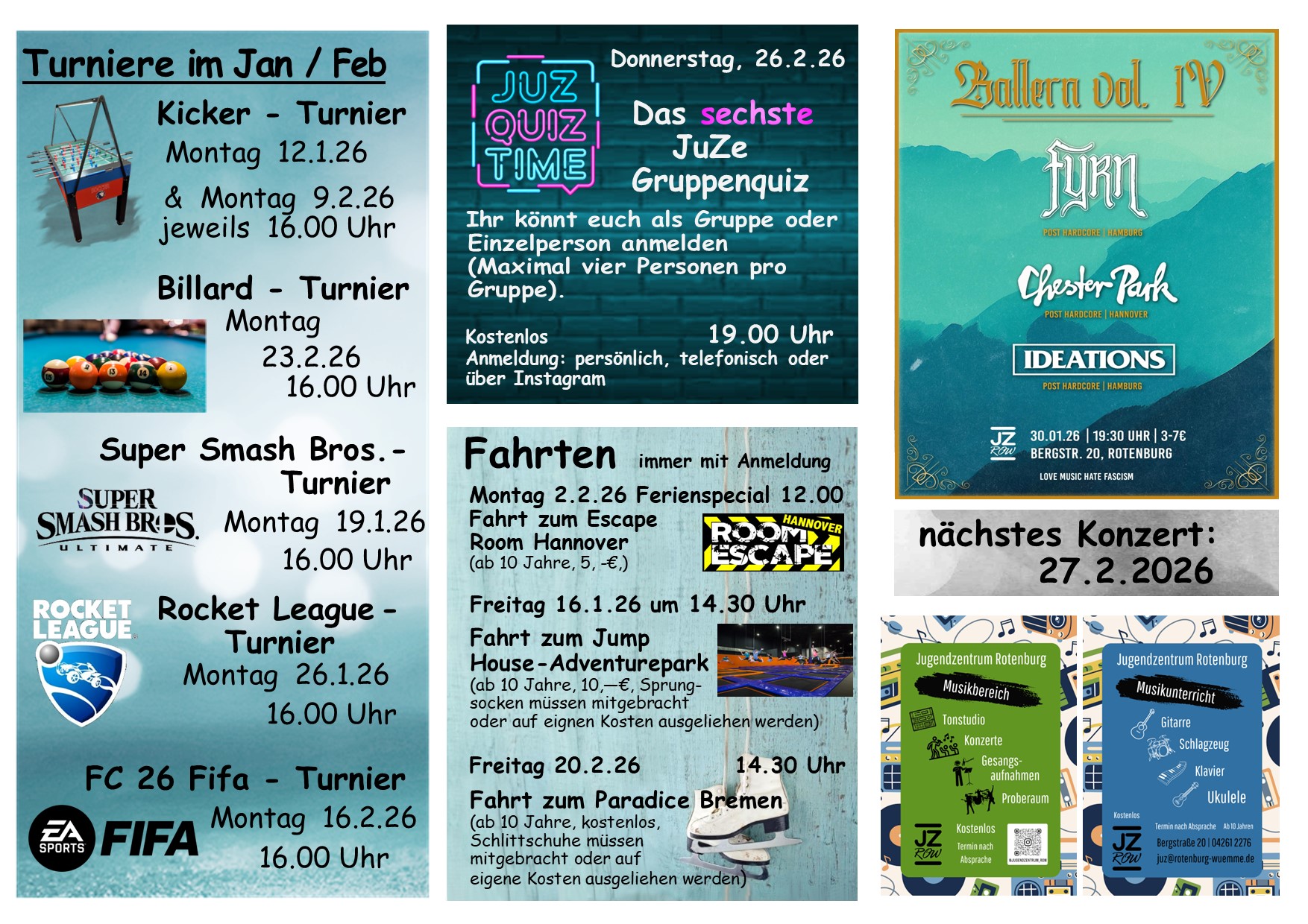 Monatsprogarmm 2023 Nov/Dez